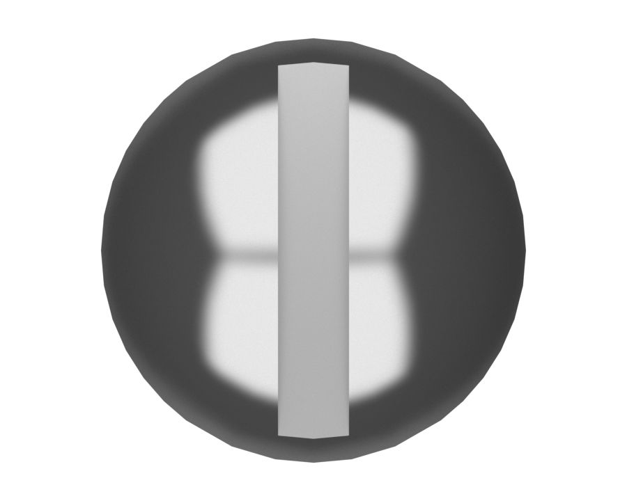 Винт с цилиндрической скругленной головкой