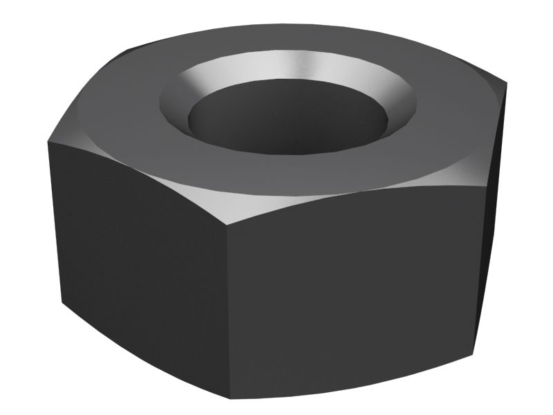 Шестигранная гайка 1/4''-28