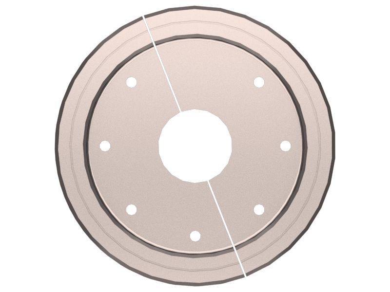 Центральное направляющее колесо