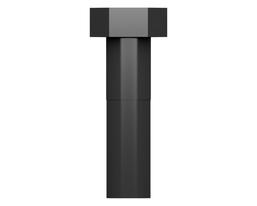Болт с шестигранной головкой 1 1/4''-7 x 4 1/2''