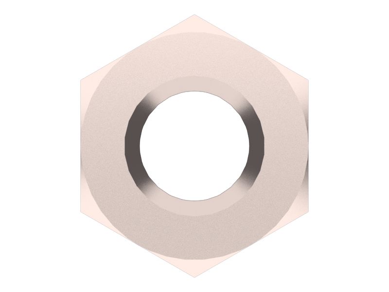 Шестигранная гайка 1/4''-28