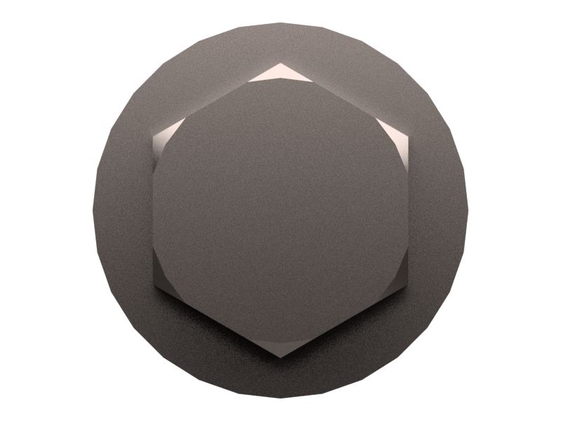5P-4939: 15.88mm Long Hexagonal Flange Screw | CATCorp