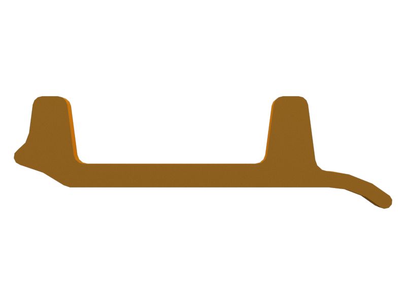 Башмак траковой ленты