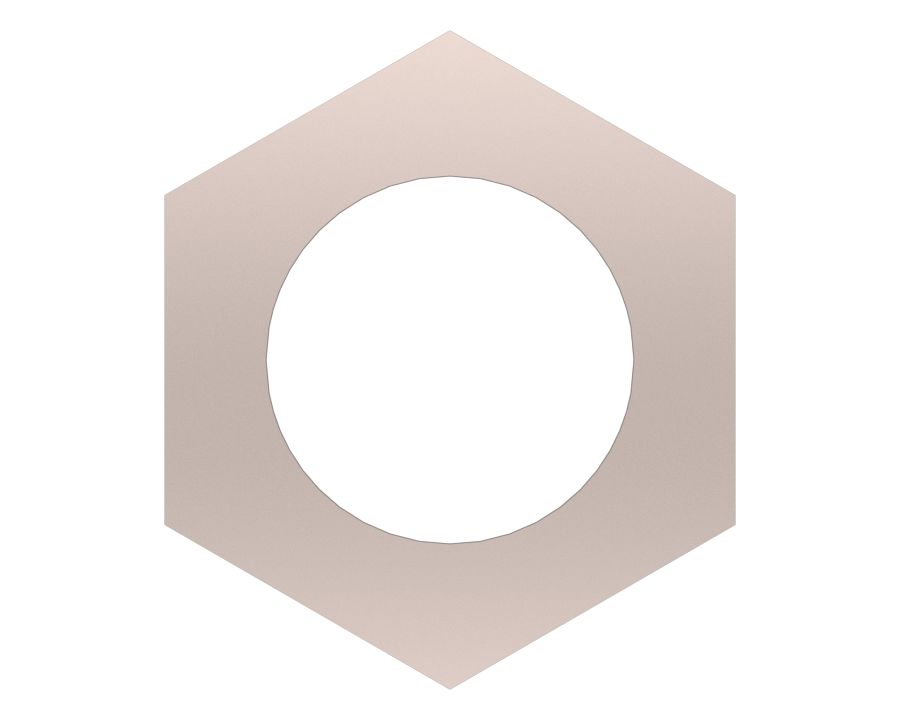 Шестигранная гайка M42