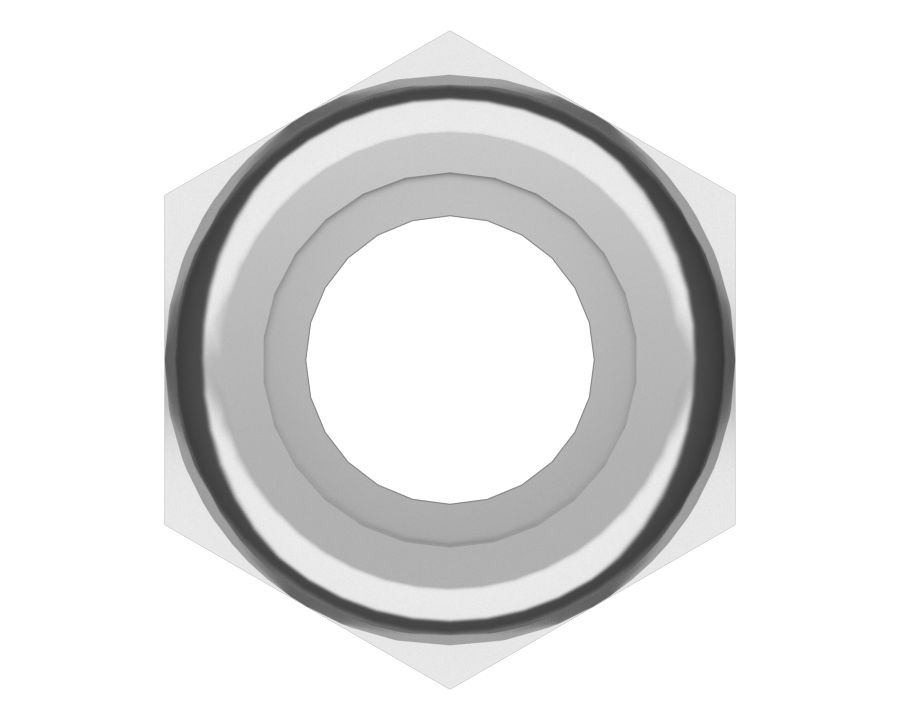 Контргайка шестигранная 10–32