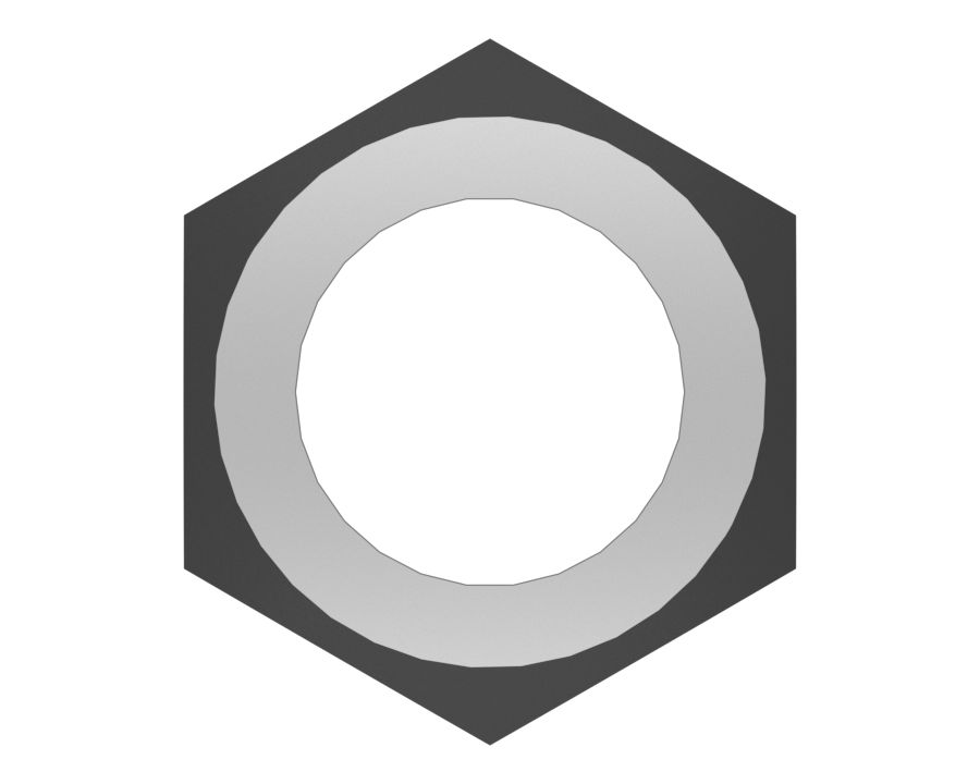 Резьбовая контргайка 7/16-14