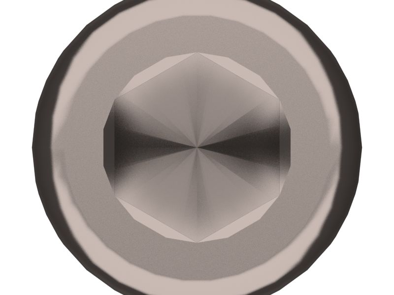 Болт с головкой под шестигранный торцевой ключ M6X1