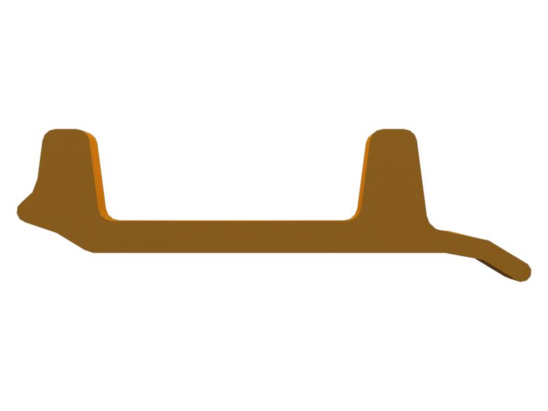 Башмак траковой ленты