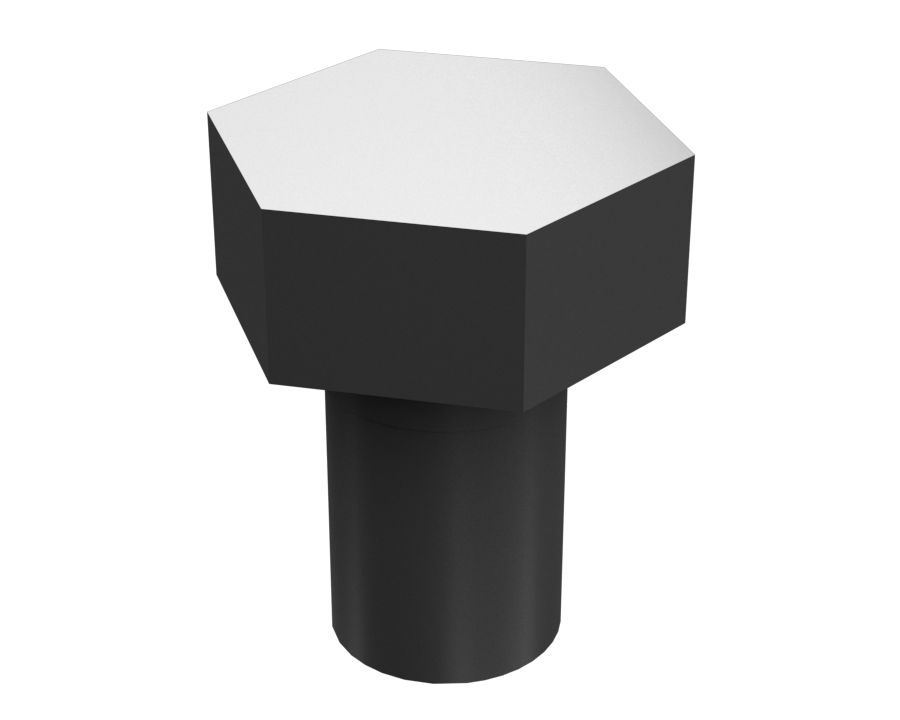 Болт с шестигранной головкой с резьбой M8X1,25