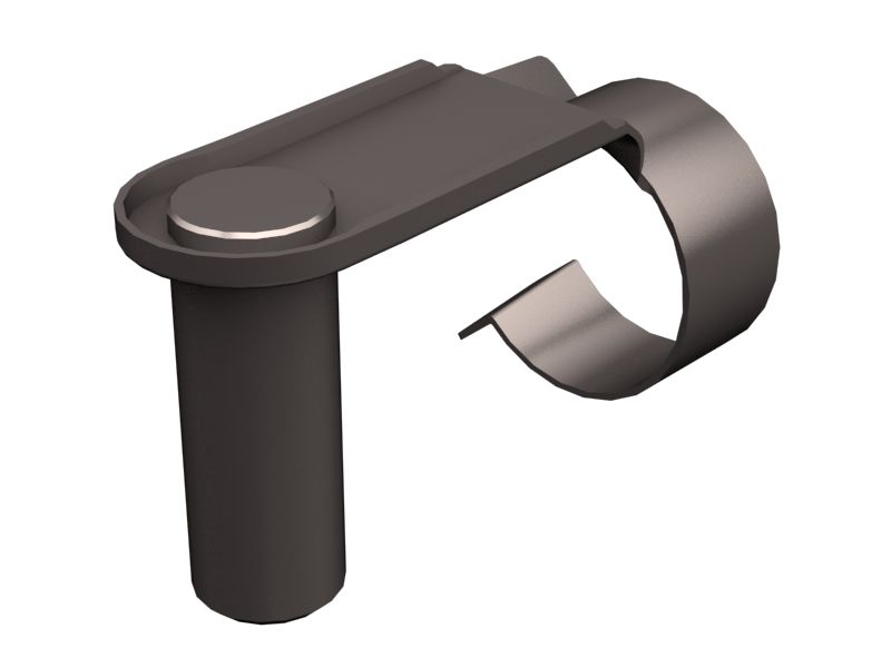 8T-8932: Пружинный палец, длина 45,50 мм