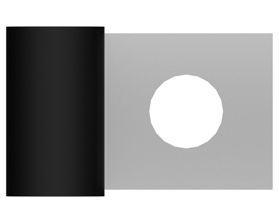 Петлевой зажим с минимальным внутренним диаметром 6,35 мм