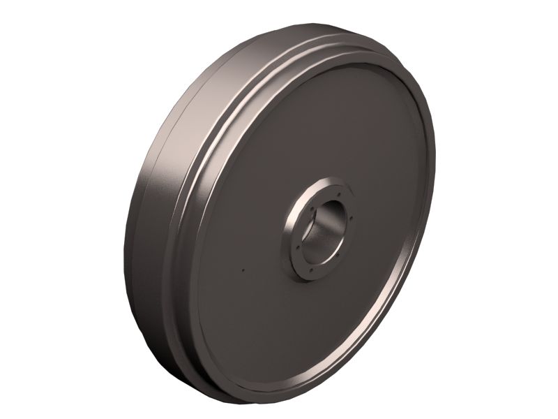 444-2302: Направляющее колесо в сборе