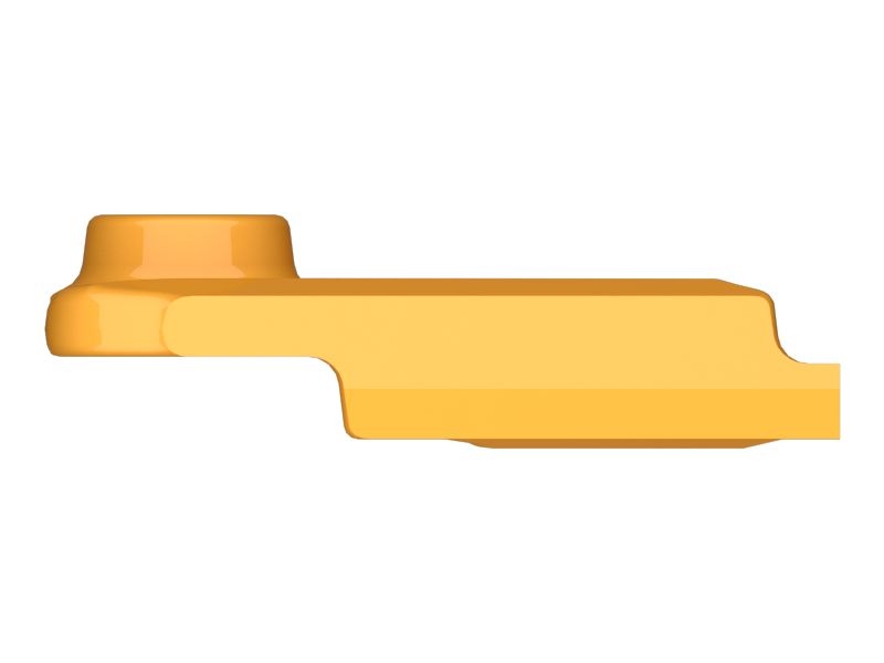 Замыкающее звено SALT со стороны пальца, ширина 87 мм