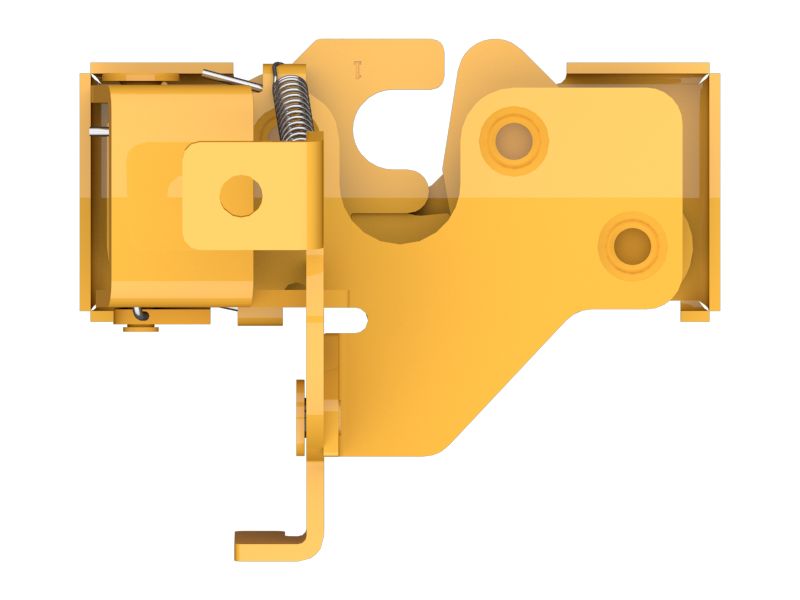 Поворотная защелка двери кабины из нержавеющей стали