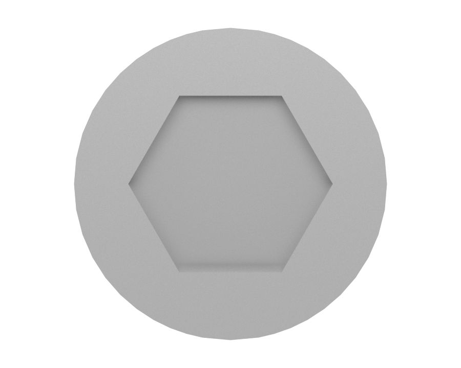 Болт с головкой под шестигранный торцевой ключ с резьбой M20-2,5 x 60 мм