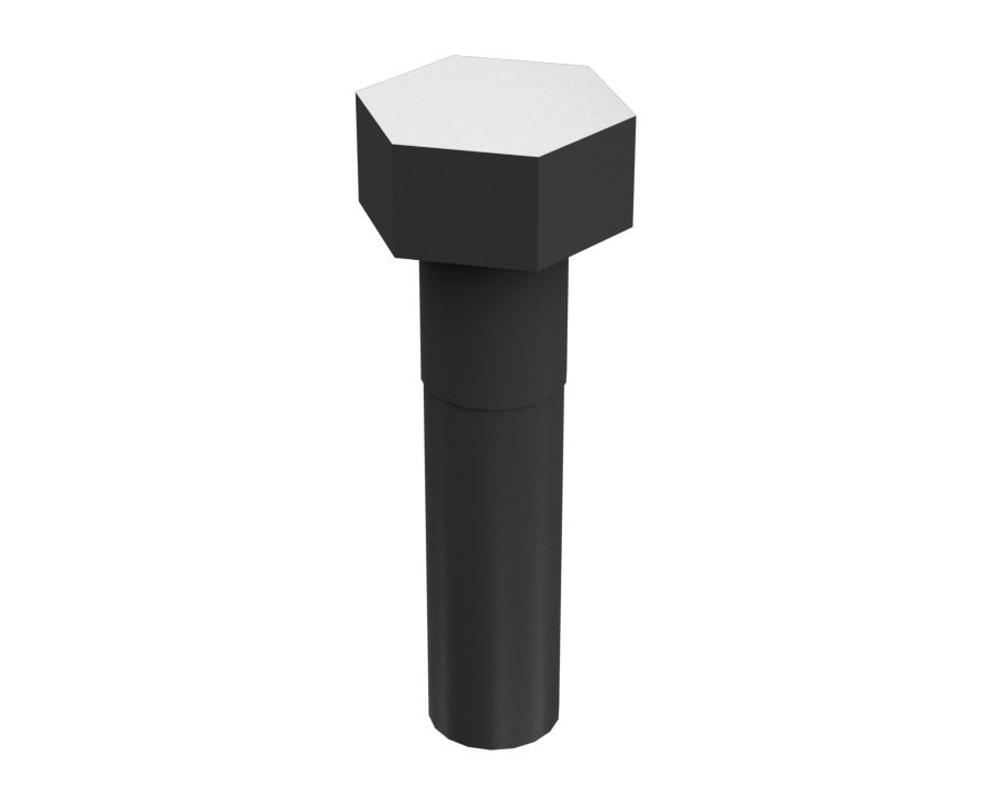 Длина вала 31,75 мм Внешний шестигранный стальной болт