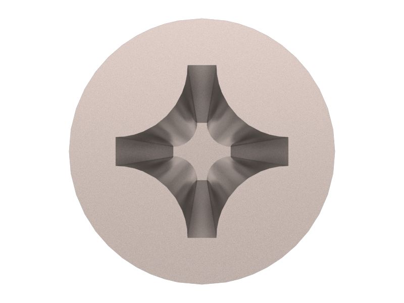 Самонарезающий винт с плоской головкой (резьба 6-20x12,7)