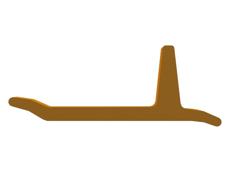 Башмак траковой ленты