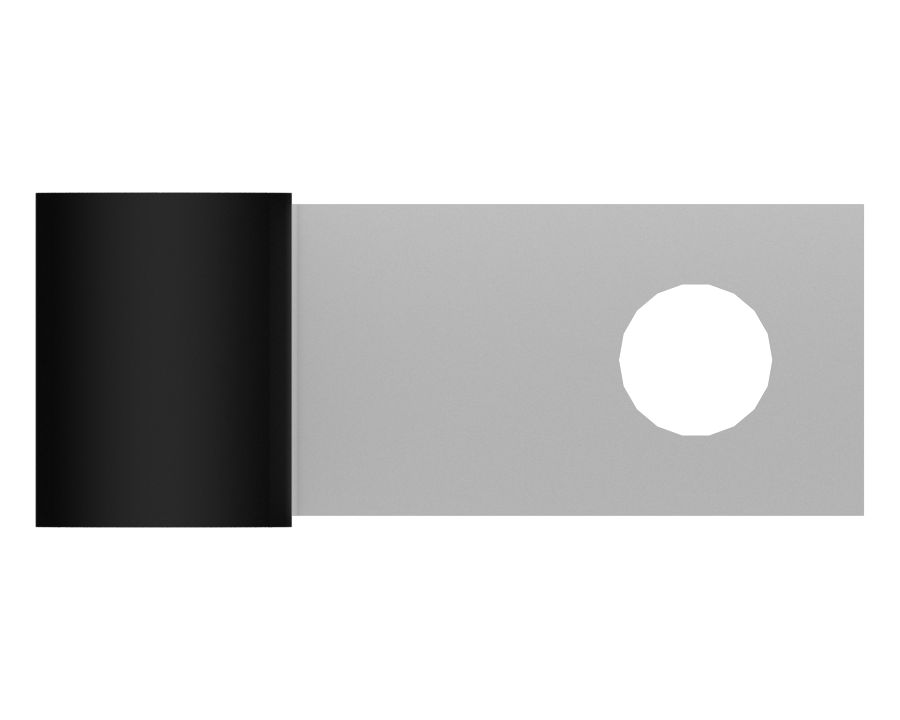 Стальной зажим диаметром 12,70 мм