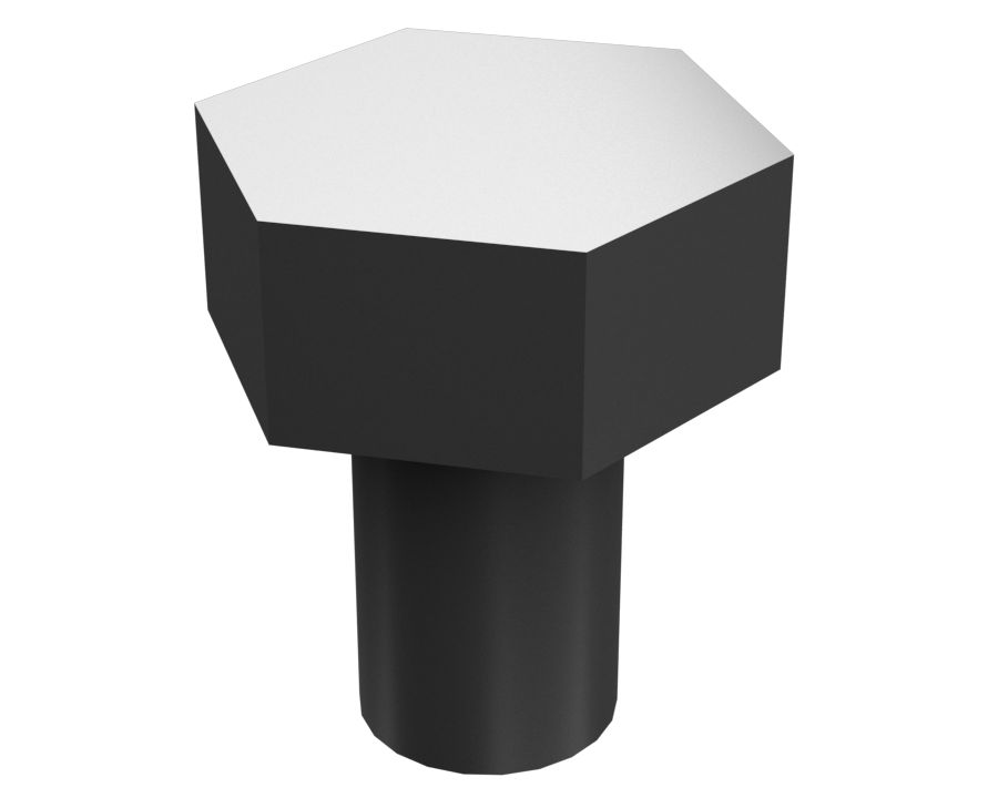 6V-1322: Болт с шестигранной головкой и резьбой 1/4-20