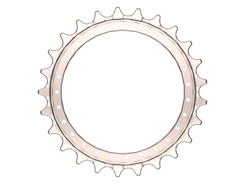 Ведущее колесо гусеничной ленты с 25 зубьями