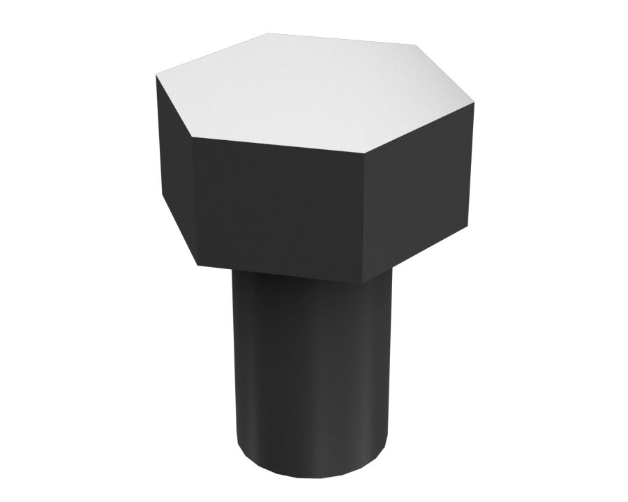 Болт с шестигранной головкой 5/16''-18 x 1/2''