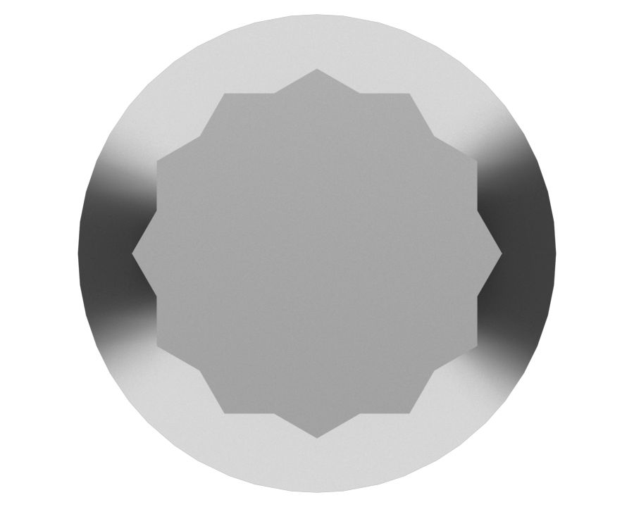 Болт с 12-гранной головкой 1/2'-13 x 1 3/4''