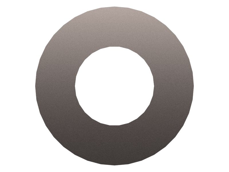 Шайба с внутренним диаметром 4,5 мм