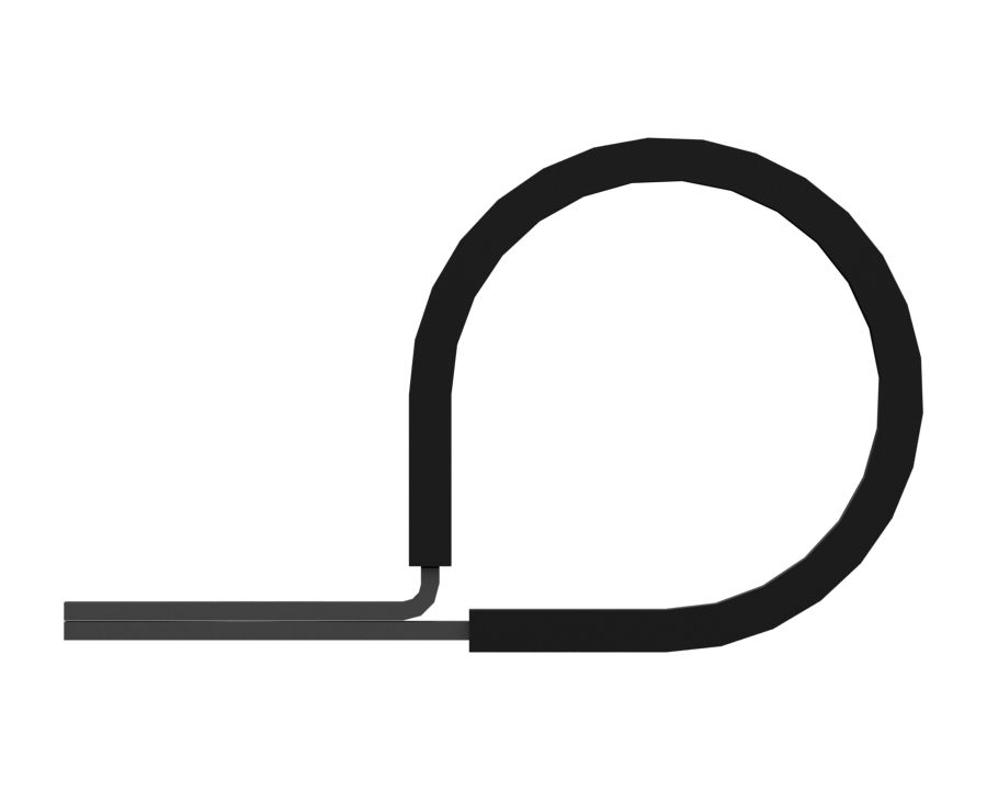 Зажим петли с внутренним диаметром 28,58 мм