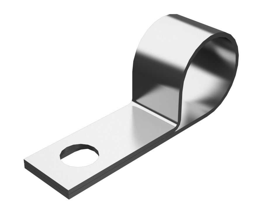 Одинарный полухомут, внутренний диаметр 25,40 мм