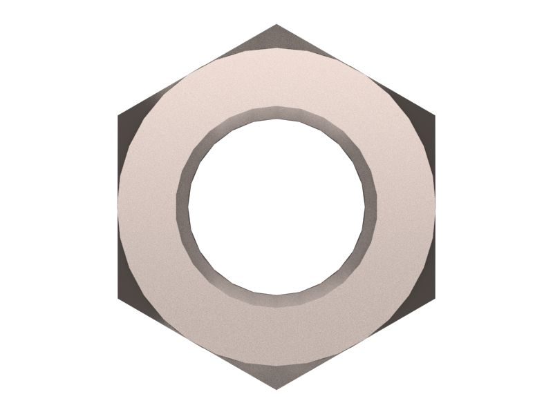 Специальная шестигранная гайка с резьбой 1/2-20-3B