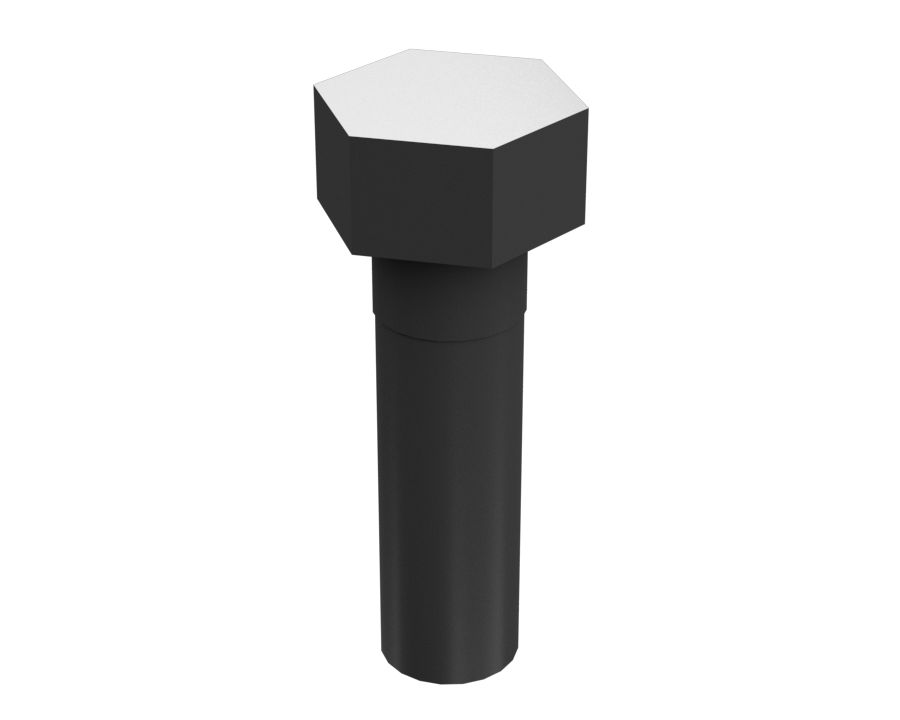 Болт, резьба 3/8-16, длина 31,75 мм