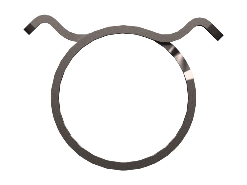 Зажим с минимальным внутренним диаметром 12,20 мм