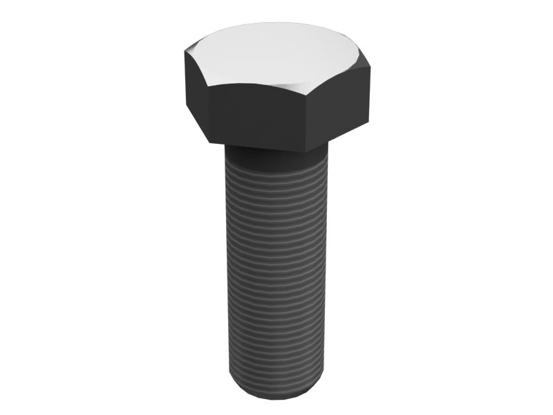 Болт с шестигранной головкой M30-3,5 x 90 мм