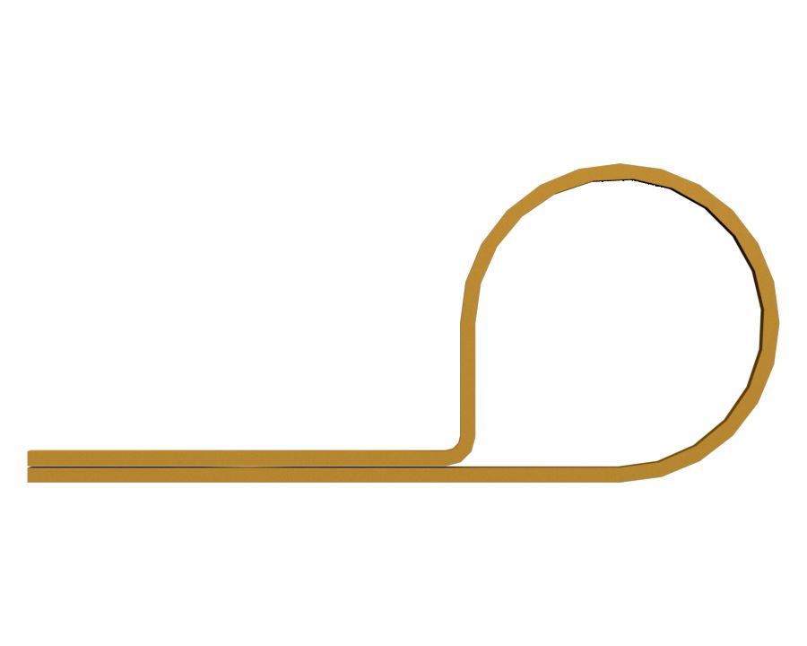 Петлевой зажим с внутренним диаметром 15,88 мм