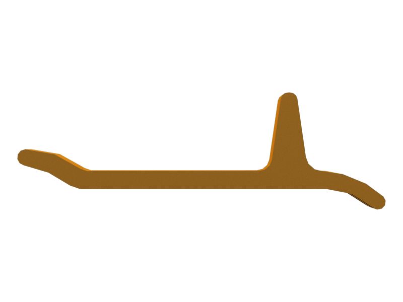 Башмак траковой ленты