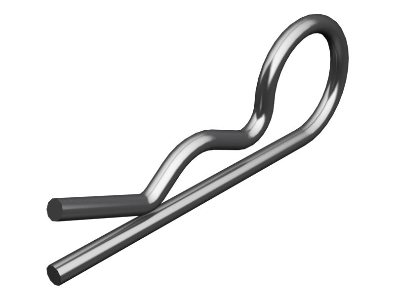 Пружинный шплинт, длина 95,30 мм