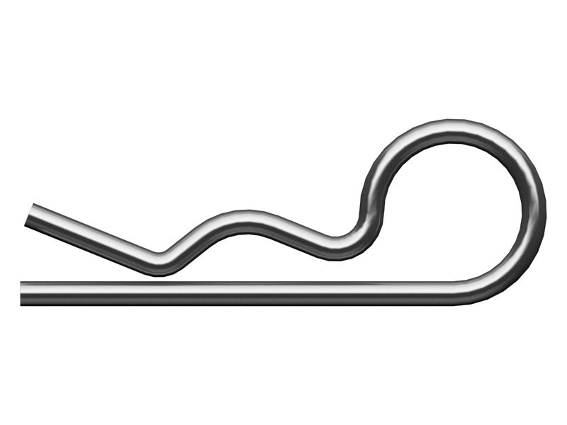 Пружинный шплинт, длина 95,30 мм