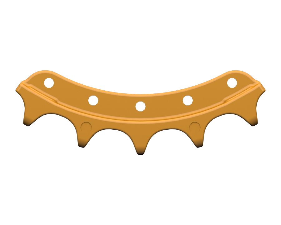 Сегмент звездочки с 5 зубьями