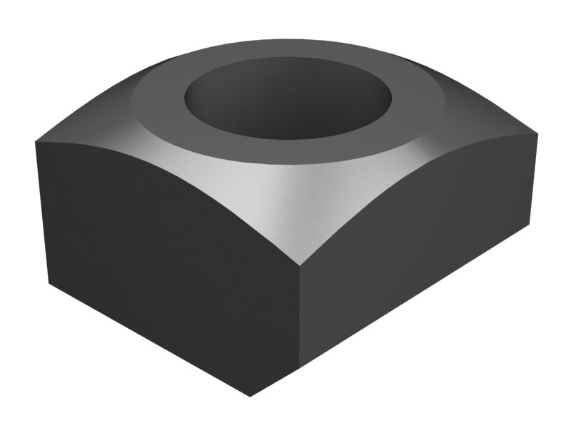 251-8203: M24 x 3mm Square Nut | Cat® Parts Store