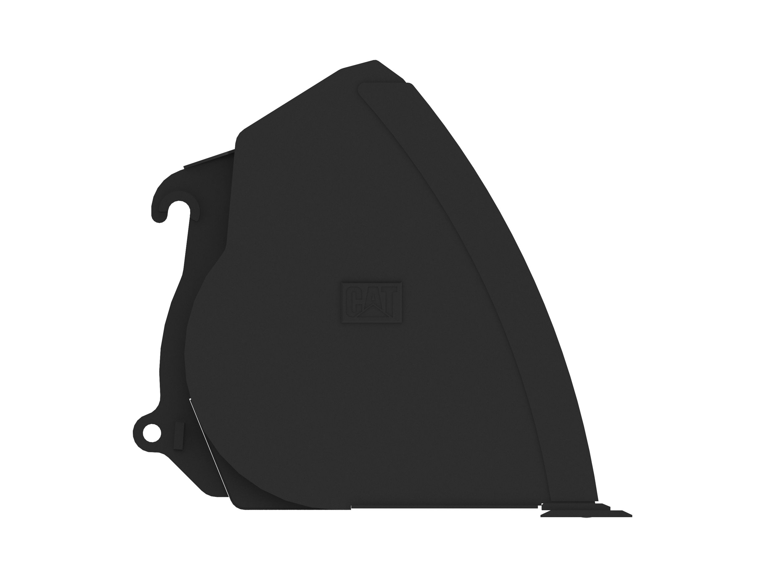 Ковш 2,5 м3 (3,3 ярда3), устройство смены навесного оборудования ISO, режущая кромка с болтовым креплением