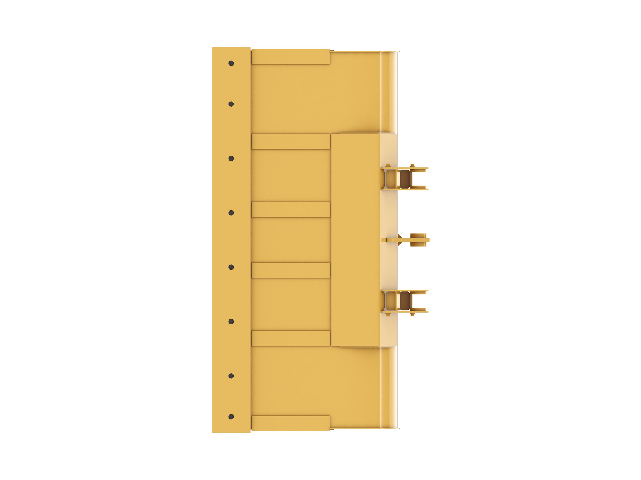 2,5м3 (3,3ярда3), с креплением на пальцах и режущей кромкой с болтовым креплением