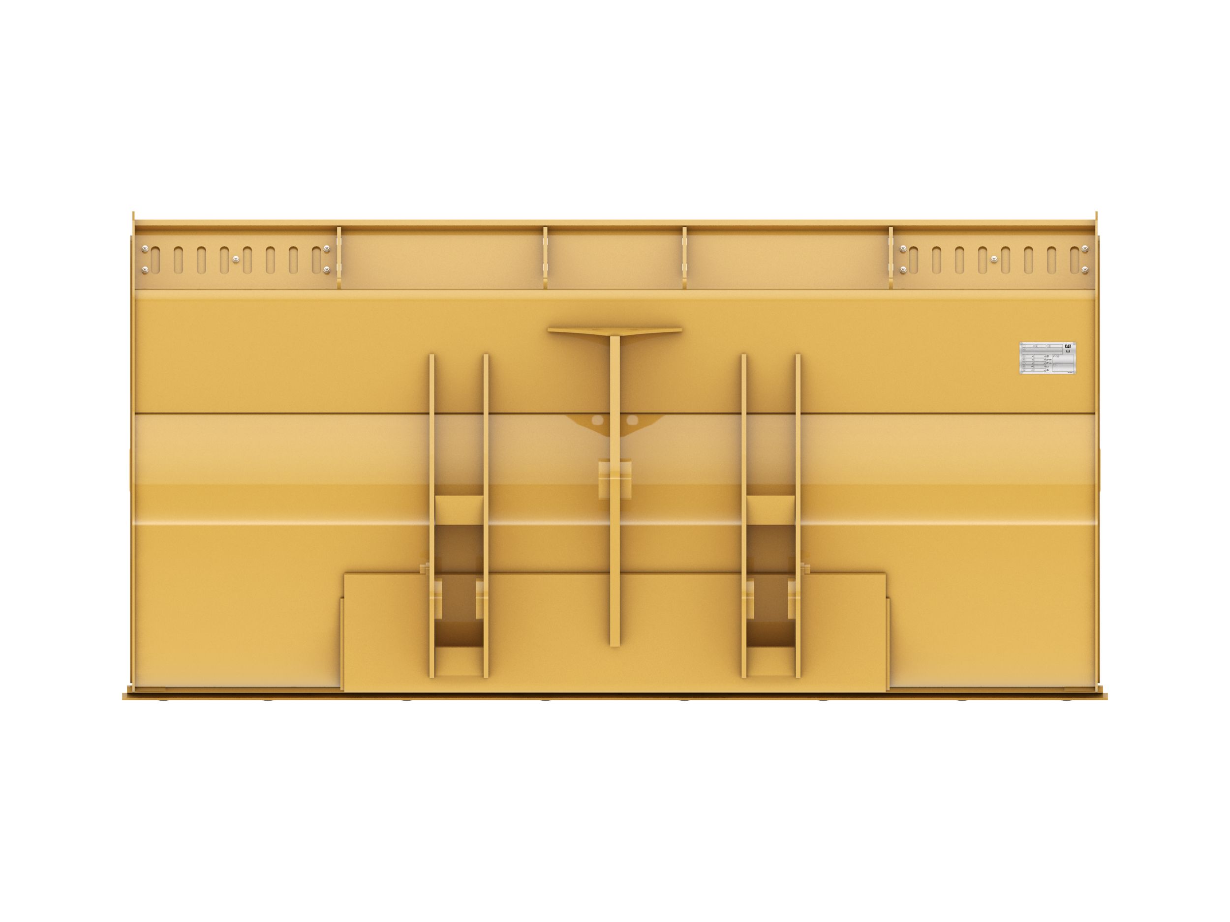 2,5м3 (3,3ярда3), с креплением на пальцах и режущей кромкой с болтовым креплением