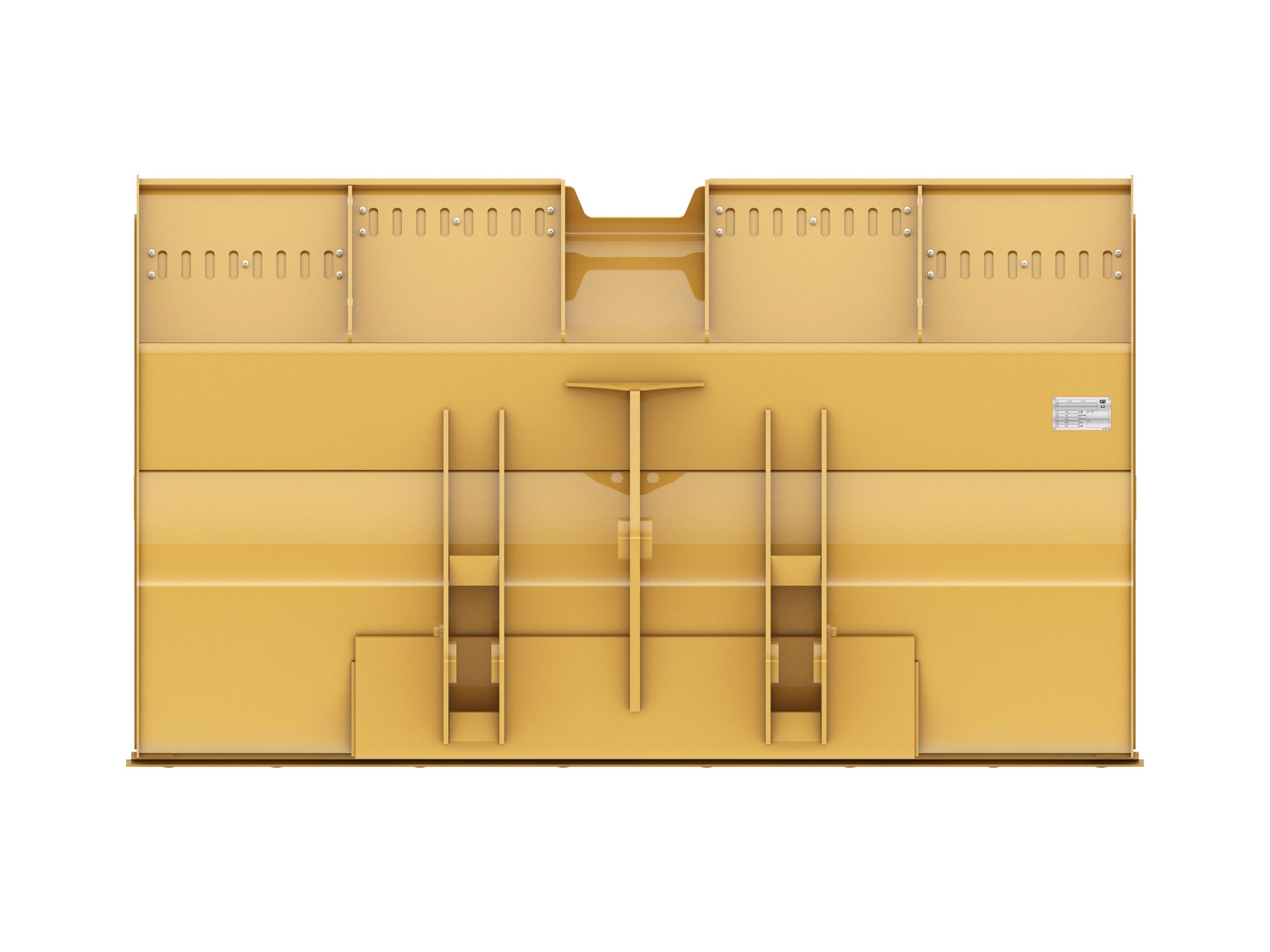 Ковш 3,5 м3 (4,6 ярда3), крепление на пальцах, режущая кромка с болтовым креплением
