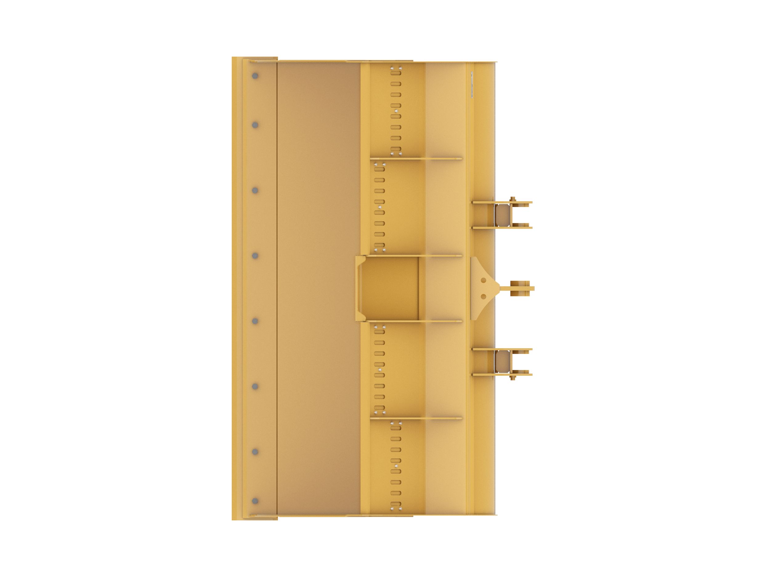 Ковш 3,5 м3 (4,6 ярда3), крепление на пальцах, режущая кромка с болтовым креплением