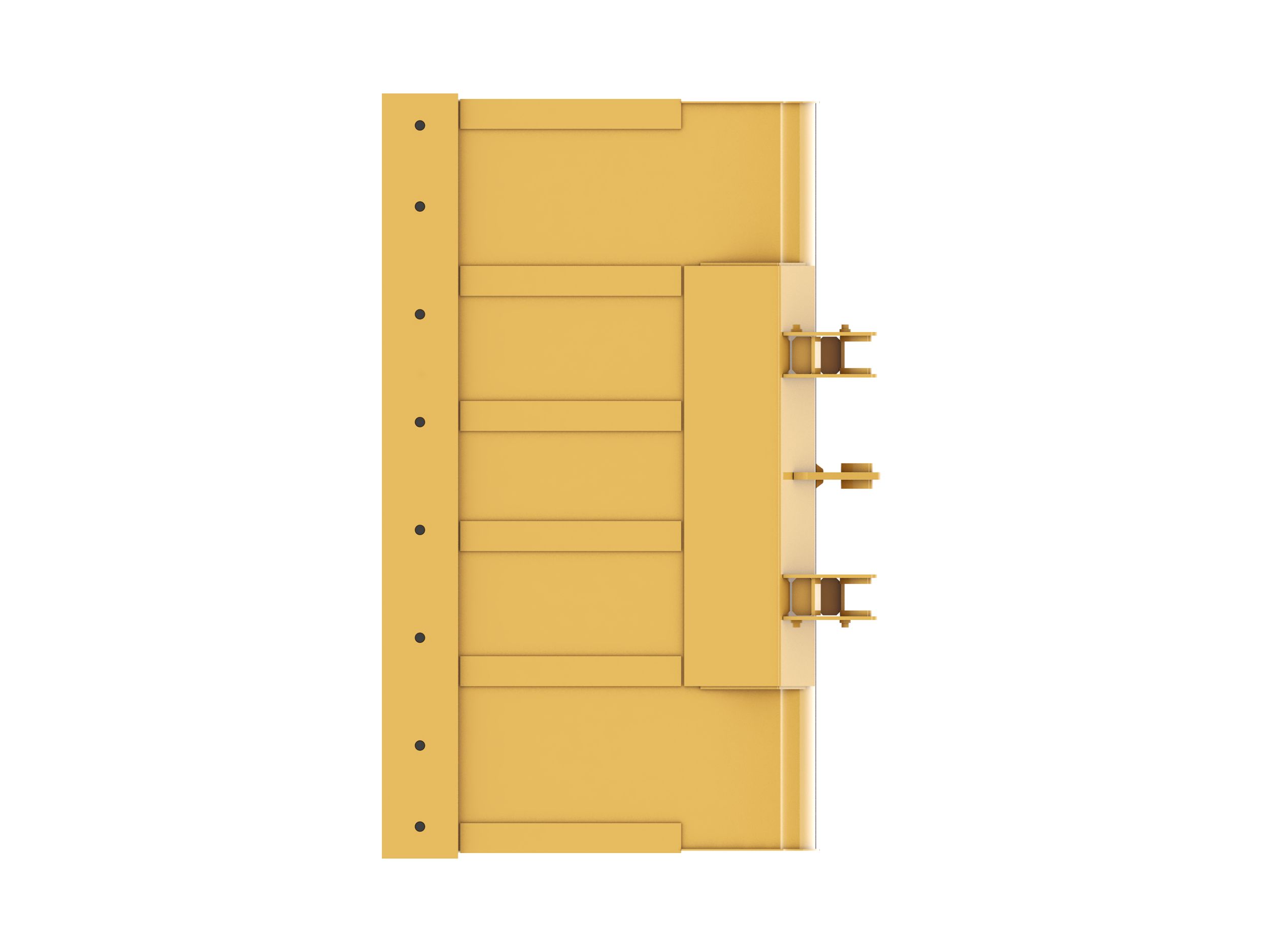 Ковш 3,5 м3 (4,6 ярда3), крепление на пальцах, режущая кромка с болтовым креплением