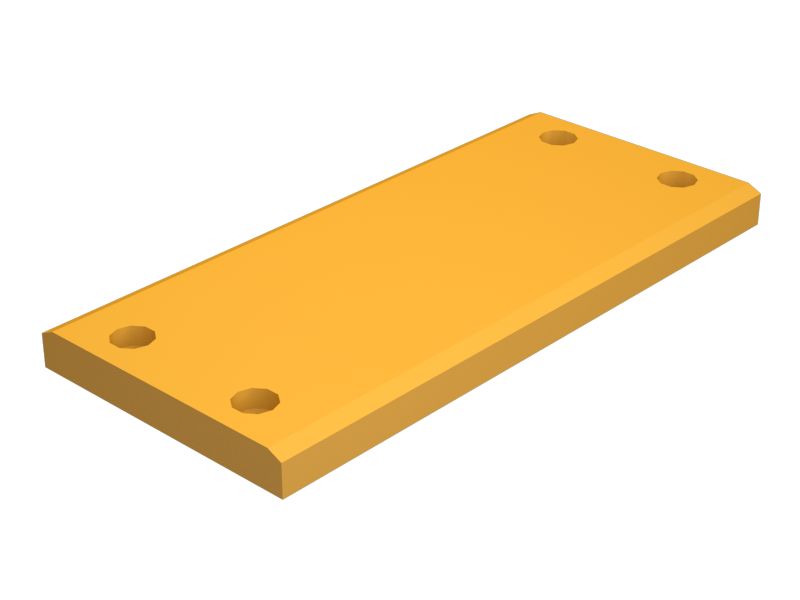 Изнашиваемая пластина толщиной 35 мм