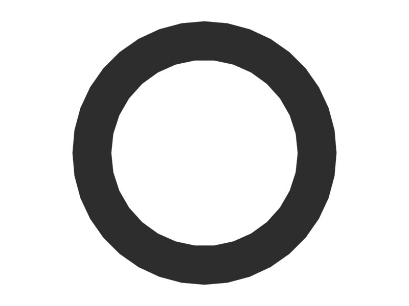 Плоское торцевое уплотнение с внутренним диаметром 8,40 мм