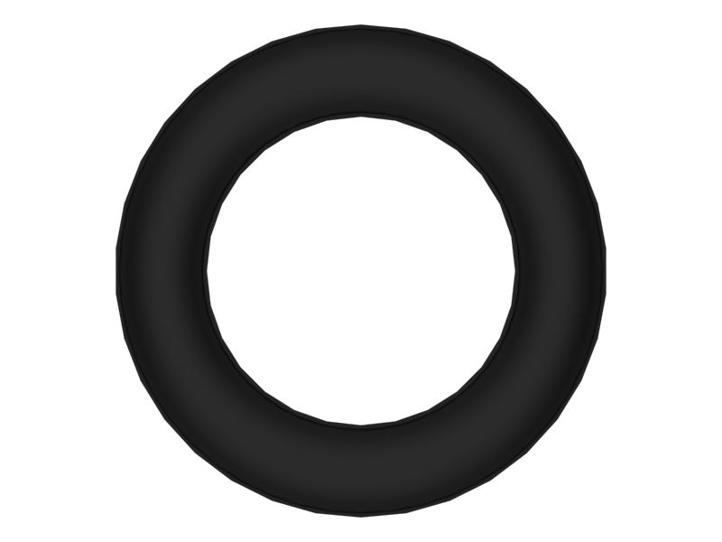 Уплотнительное кольцо с внутренним диаметром 6,7 мм