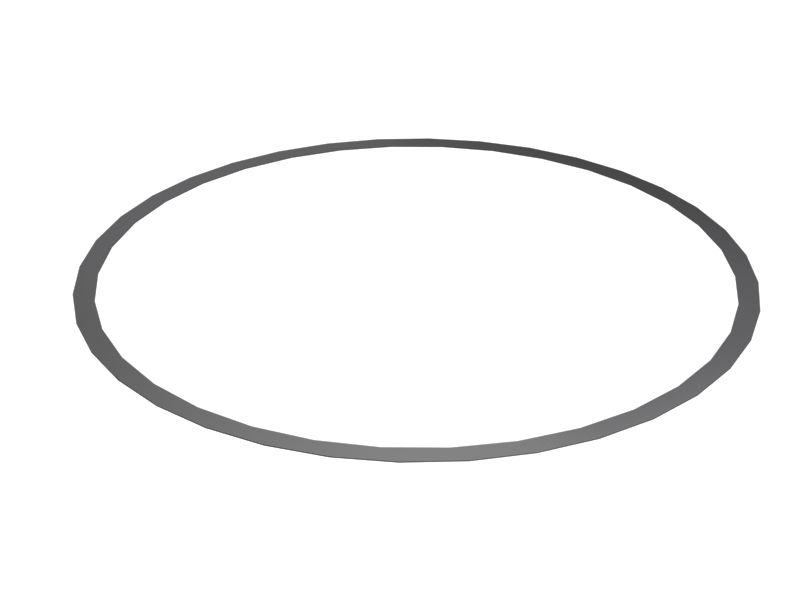 8L-3598: Empaquetadura de tuberías de escape de 3,18 mm de grosor